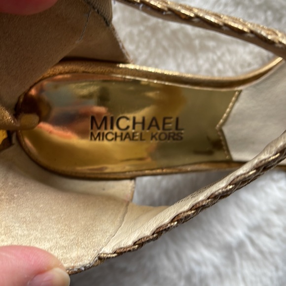 Michael Kors woven strappy heels - Picture 3 of 8